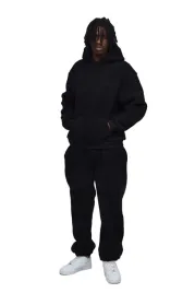 boohooman-czarny-dres-komplet-meski-z-kapturem-pluszowy-material-l-z3a
