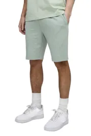 boohooman-meskie-krotkie-spodenki-dresowe-bez-wzoru-mietowe-s-z3a
