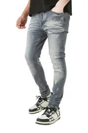boohooman-meskie-jeansy-rurki-z-dziurami-i-przetarciami-niebieskie-36-z3a