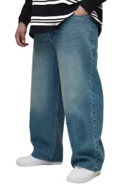 boohooman-meskie-jeansy-baggy-niebieskie-z-haftem-plus-size-42-z3a
