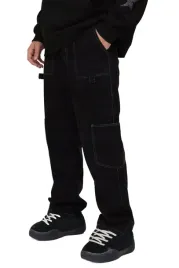 boohooman-czarne-spodnie-meskie-casual-proste-z-kieszeniami-32-z3a