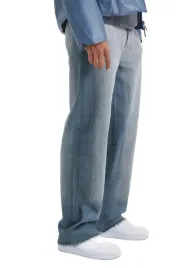boohooman-meskie-jeansy-proste-niebieskie-z-przetarciami-fredzlami-28-z3a
