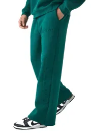 boohooman-meskie-spodnie-dresowe-z-nadrukiem-zielone-dlugie-m-z3a