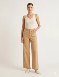 guess-bezowe-spodnie-casual-proste-wysoki-stan-klasyczne-38-gga