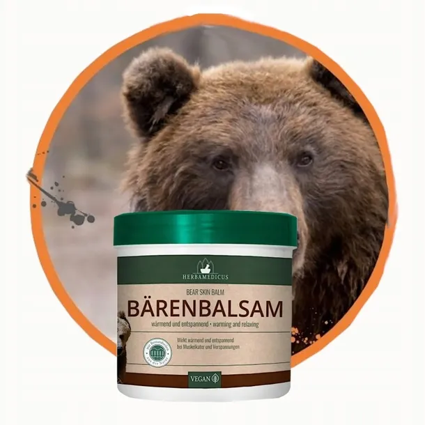 BALSAM NIEDŹWIEDZI z ŻYWOKOSTEM na STAWY MIĘŚNIE ZAKWASY ODPRĘŻAJĄCY 250ml
