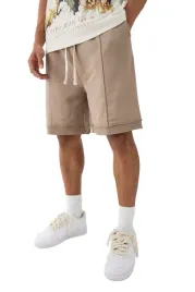 boohooman-meskie-krotkie-spodenki-dresowe-bezowe-z-mankietem-m-z3a