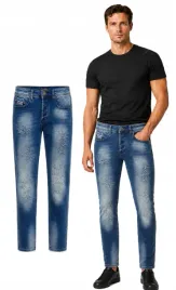 spodnie-jeansowe-z-przetarciami-meskie-jeansy-dopasowane-niebieskie-wygodne
