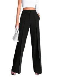 shein-spodnie-damskie-czarne-eleganckie-klasyczne-proste-38-lyb