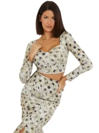 guess-zielony-top-damski-w-kropki-z-dlugim-rekawem-40-2ca