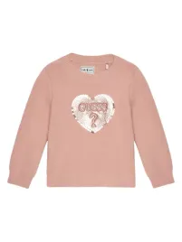 guess-rozowy-sweter-dzieciecy-z-blyszczacym-serduszkiem-106-112-2ca