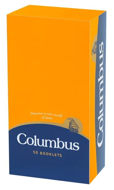 Bibułki Bletki do papierosów COLUMBUS 50x50szt. papierosowe