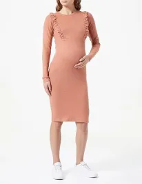 noppies-rozowa-sukienka-ciazowa-z-falbankami-dlugi-rekaw-xxl-7aa