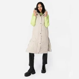 lovedrobe-damska-kamizelka-bezowa-puchowa-z-kapturem-plus-size-46-7aa