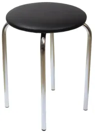 taboret-czarny-chico-2-eco-skora-chrom