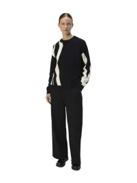 object-czarny-sweter-damski-z-geometrycznym-wzorem-regular-s-6ba