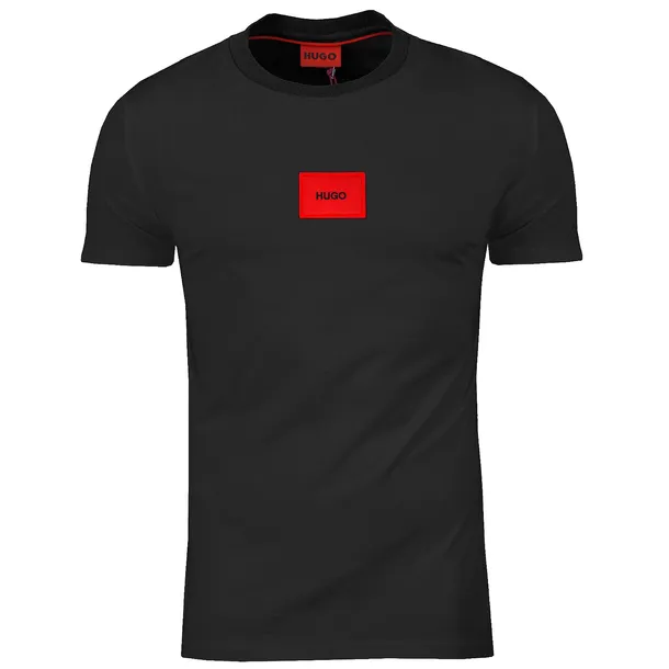 T-shirt koszulka Hugo Boss logo męska Czarna r. XXL