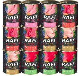 mokra-karma-dla-psa-rafi-mix-smakow-12x800g