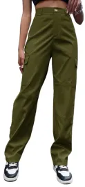 shein-spodnie-damskie-proste-khaki-40-vte