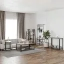 Stolik kawowy Songmics prostokątny 50 x 35 x 60cm odcienie brązu - zdjęcie 3
