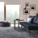 Stolik kawowy Songmics prostokątny 50 x 35 x 60cm odcienie brązu - zdjęcie 6
