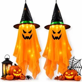 2x-duch-halloween-led-pomaranczowy-wiszaca-dekoracja-100-cm-lampki