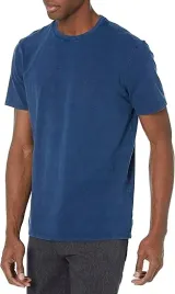 guess-niebieski-bawelniany-t-shirt-z-okraglym-dekoltem-l-gga