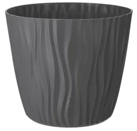 doniczka-oslonka-sahara-28-cm-szary-matowy-tloczony-wzor-piasek-pustyni