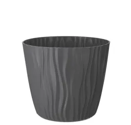doniczka-oslonka-sahara-18-cm-szary-matowy-tloczony-wzor-piasek-pustyni