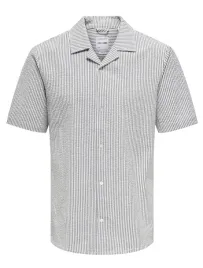 only-sons-koszula-casual-w-paski-na-krotki-rekaw-bawelniana-m-n1c