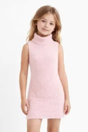 guess-rozowa-dzianinowa-sukienka-bez-rekawow-z-golfem-125-135-gla