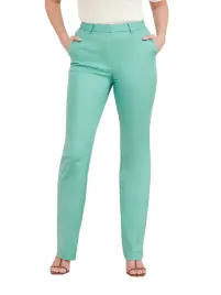 marciano-guess-eleganckie-niebieskie-spodnie-proste-zaszewki-40-gga