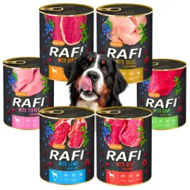 rafi-bez-zboz-mokra-karma-puszki-dolina-noteci-mix-smakow-dla-psa-6x800g