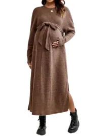 shein-sukienka-ciazowa-brazowa-midi-40-42-lgl