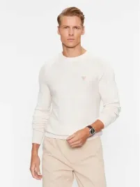 guess-meski-bezowy-sweter-z-jedwabiem-i-welna-okragly-dekolt-l-gla