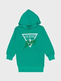 guess-zielona-sukienka-dziecieca-z-kapturem-147-157-gla