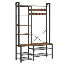 stojak-na-ubrania-140x120x190-cm-vintage-brazowy-i-czarny-hsr426b01