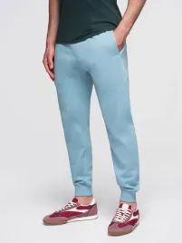 meskie-spodnie-dresowe-ze-sciagaczem-przy-nogawce-basic-jogger-niebieskie
