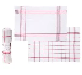 sciereczki-kuchenne-bawelniane-2-szt-40x60-cm-biale-w-czerwona-kratke