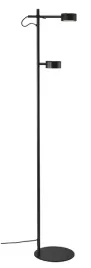 floor-led-light-luca-2x4w-black