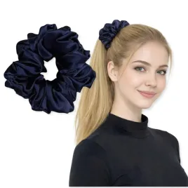 gumka-do-wlosow-satynowa-scrunchies-bez-laczen-10-cm-wygodna-granatowa
