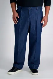 haggar-jeansy-proste-z-falda-niebieskie-bawelna-48-29-6fa