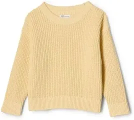amazon-essentials-dzieciecy-zolty-sweter-z-okraglym-dekoltem-74-6fa