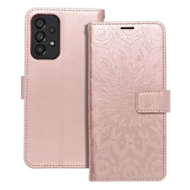 kabura-mezzo-book-do-samsung-a33-5g-mandala-zloty-roz