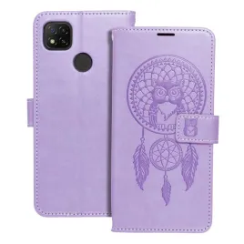 kabura-mezzo-book-do-xiaomi-redmi-9c-9c-nfc-lapacz-snow-fioletowy