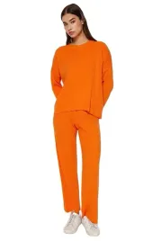 trendyol-komplet-damski-sweter-i-spodnie-w-prazki-pomaranczowy-m-5ea-m-5-a