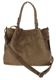 torebka-damska-zamszowa-shopper-na-ramie-do-reki-listonoszka-pb140-zielona