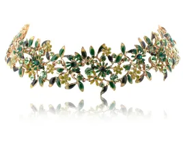 choker-zielone-kwiatuszki-z-krysztalkami-z-kolekcji-blossom-c8157au-1-z