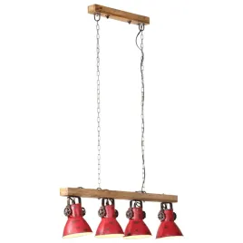 lampa-sufitowa-mango-4-klosze-czerwona-90x24x111cm