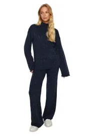 trendyol-granatowy-komplet-damski-sweter-i-spodnie-melanz-m-5ea
