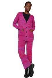 trendyol-komplet-damski-sweter-i-spodnie-w-paski-rozowy-fiolet-l-5ea